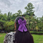 LAVENDER DOUBLE LAYER BOW