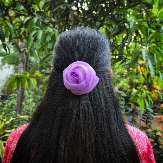 Lilac Rose Clip