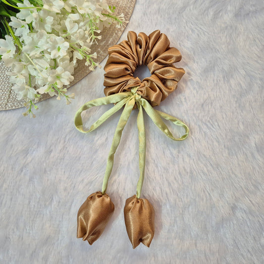 GOLDEN TULIP SCRUNCHIE